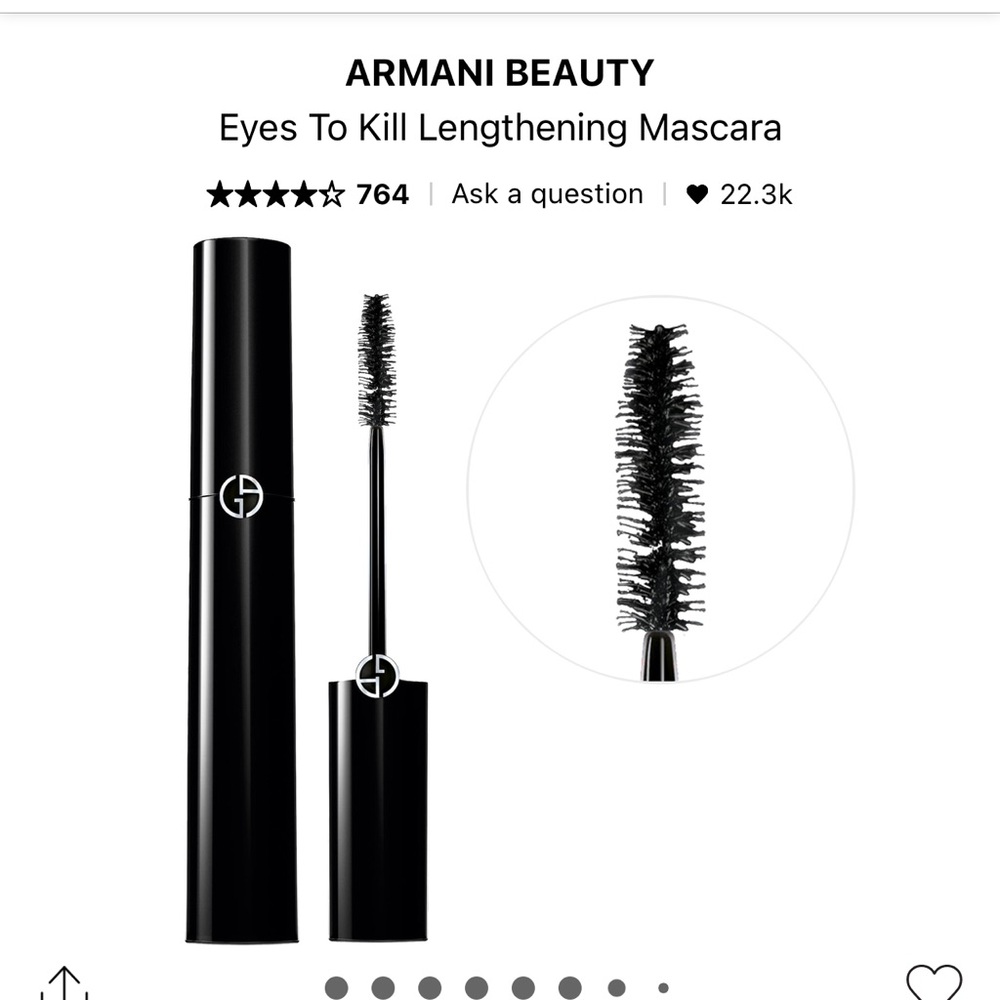 New in Box Armani Eyes to Kill Classico Mascara